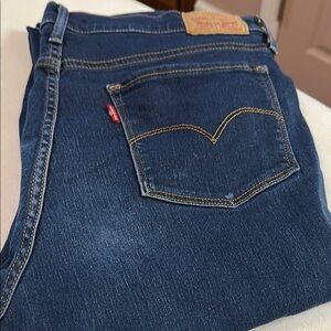 Levi's Dark Blue Denim Jeans